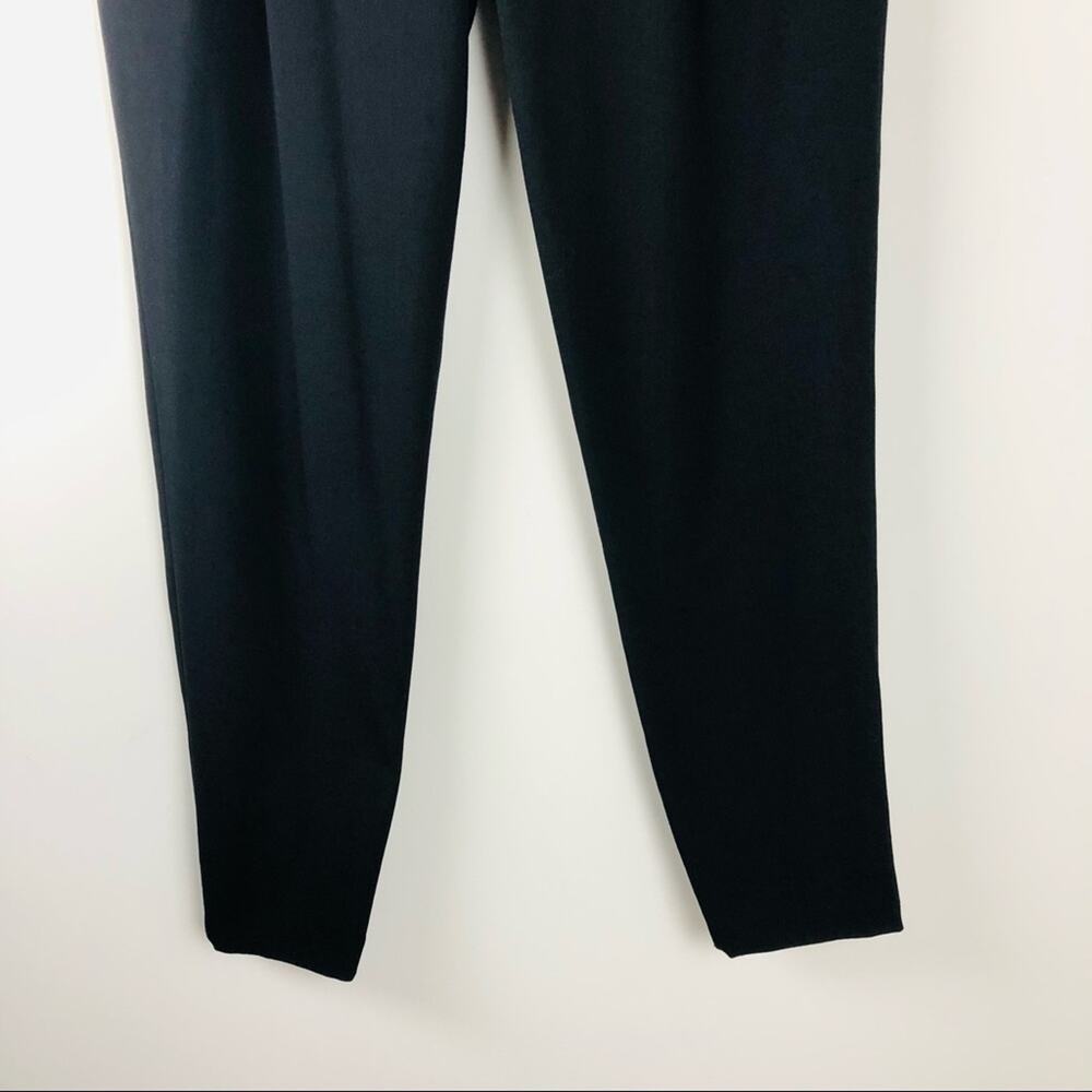 Michael Michael Kors black high waisted jogger ankle pants 6 - Picture 4 of 8